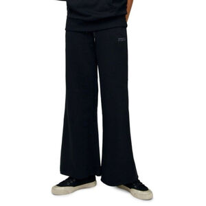 Human Nation Reach Wide Leg Pants Black velour Unisex Drawstring Medium